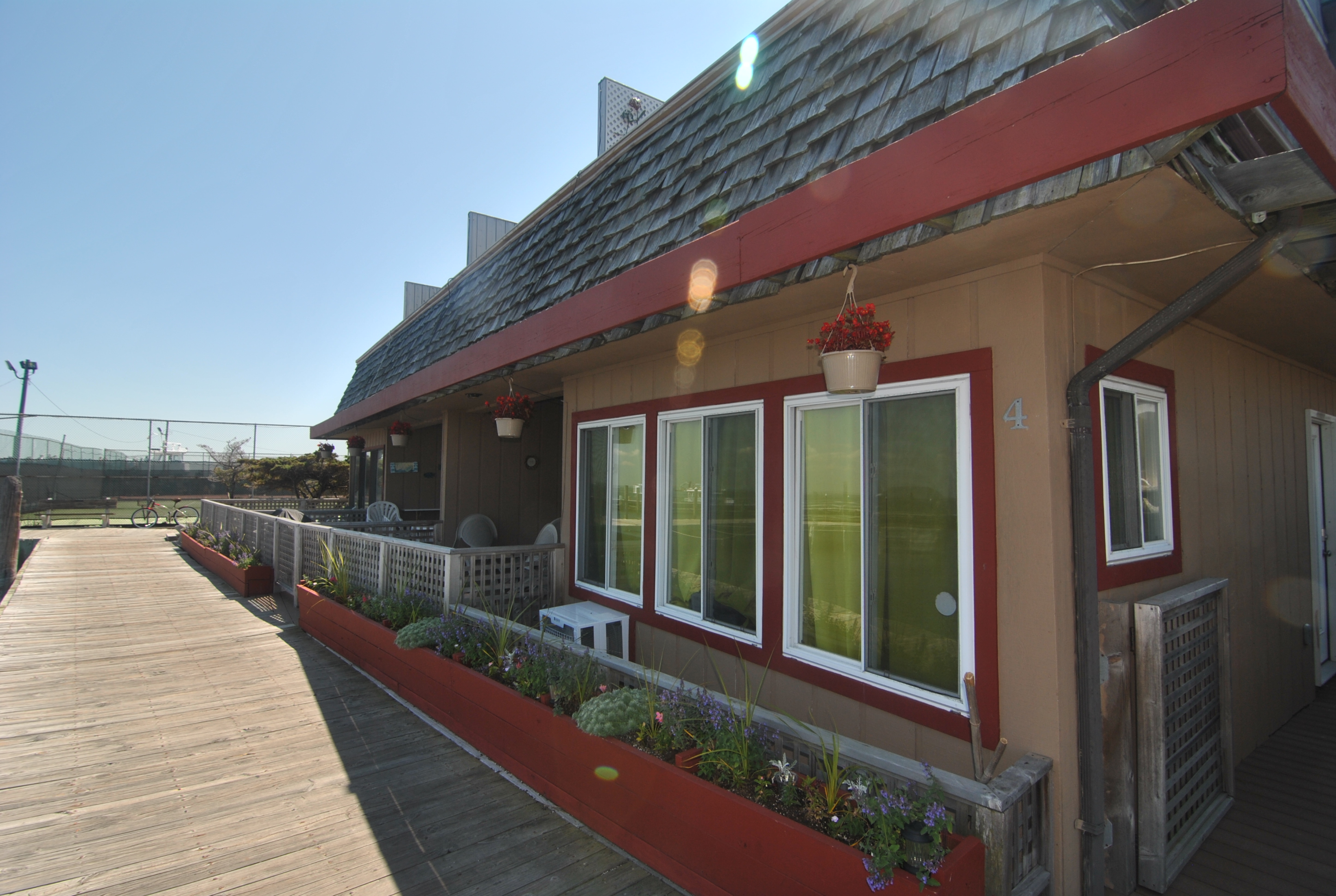 Great location near all restaurants and shops in Ocean Beach. Great Bay view from rooftop deck. 2 Bedroom, 2 bath condo with open floorplan.