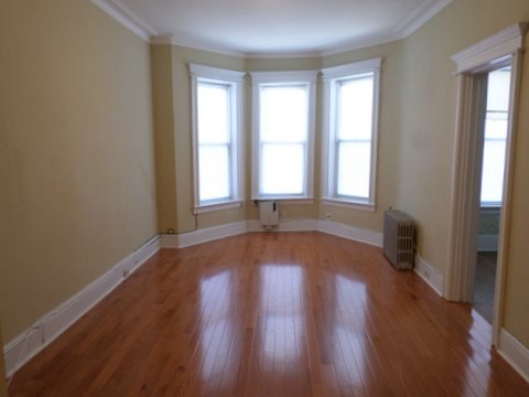 Freshly Painted 2 Bedroom + Home Office Apartment For Rent In Ridgewood. Features Living Room/ Dining Room Combo, Renovated Kitchen W/ New Range + Hood And 1 Full Bathroom. Brand New Hardwood Floors Throughout. Heat And Water Included. Pet Friendly. One Block From The M Train. Near All Shops & Transportation.