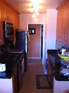 Lovely renovated 2 bedroom with terrace.  Great views.  Full time doorman, steps to all transportation.