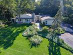 Privacy Seekers Delight! Sprawling 4Br/3.5Bth British Colony Ranch With Wrap Around Porch With Spectacular Winter Waterviews Of The Li Sound To Ct & All Year View Of Fresh Pond. Tons Of Natural Light. Gleaming Hdwd Flrs, Freshly Painted. Many Updates! Beautifully Finished Bsmt W/Billiard Rm, Den, Full Bth W/Steam Shower & Office. The Home You Deserve & More...