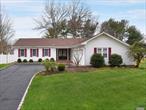 Stop Looking & Start Packing! This Pristine Sprawling 4BR/2Bth Ranch Boasts Approx. 2400 Sq Ft Of Open & Airy Living Space. Sitting Pretty On A Flat, Shy Half Acre. Eik w/Cherry Cabinets, SS Appls. & Granite Leads To Trex Deck & Fenced In In-Ground Pool - Great For Outside Entertaining! Gleaming Hw Floors & Crown Moldings. First Floor Laundry, CAC, IGS, PVC Fencing. Many Updates! Be The Proud Owners...