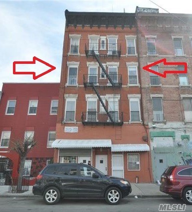 Entire Building Vacant On Title-Brick Mixed Use. 7 Families + 2 Stores. Each Apt. Has 4 Rooms, 2 Bedrooms. Located Just Off Broadway Ave In Bushwick Brooklyn. 2 Block To M, Z & J Lines . Short Distance To L Train