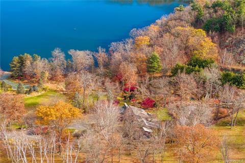 Aerial view looking Northwest with view to Copake Lake and Copake Country Club golf course