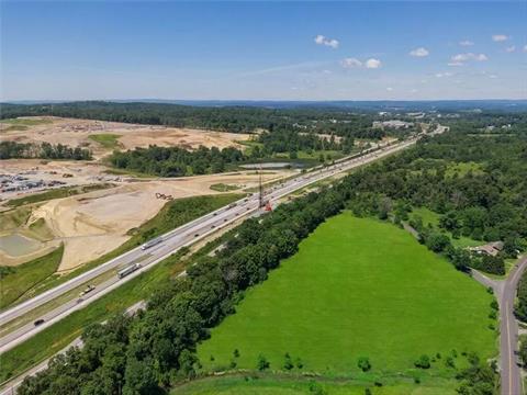 Looking toward the west, Sullivan County, and I-84 (connecting you with Pennsylvania, New York Stewart International Airport, Newburgh, Poughkeepsie, Connecticut and New England states, and to I-87 and points north including Albany).