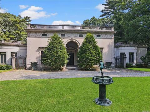 View of sunken garden looking south