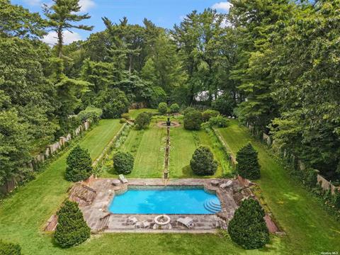 View to Sunken Garden