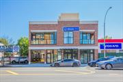 New construction. 1140 SF. Retail and office space on 2nd floor. Tax included. 12Ft High Ceiling. Balcony. Parking spaces in the back. Elevator.