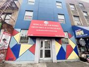Office space / medical for lease in prime Jamaica - Parsons Boulevard location, right at F subway line in pristine condition, completely upgraded space located at the third floor. The space features the followings: . Ceramic floors . Two private bathrooms . Waiting area . Reception area . Full kitchen . Four separate offices . Central Heating and cooling . Surveillance system . Washer & Dryer hook-ups . Stainless steel appliances . Dishwasher All utilities are included except electricity.