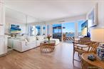 Located in the Bay Mor Club community on Dune Road, this 2nd-level, 1 bed/1 full bath condo features the most exquisite bay views and breathtaking sunsets. You are greeted with water views as soon as you walk through the door & enter the sun-filled, open-concept kitchen & living room. The newly renovated kitchen features stainless steel appliances, new cabinets, & new backsplash. Enjoy outdoor dining on the waterfront deck over looking the private bay beach. The bedroom also features a deck, allowing for a gentle cross breeze from the ocean and bay. Included in the condo is a washer & dryer, as well as beach chairs, beach umbrella, & electric grill. The condo community has two outdoor showers, as well as its very own private ocean beach located via a gated walkway across the street. Take part in paddle boarding and kayaking in the bay or ocean, or relax on the quiet bay beach for a change of scenery. Have all of this just minutes to Main Street!, Additional information: Location Features:Protected Wetland