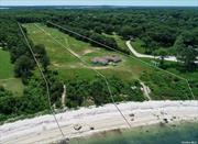 You remember the feeling on some Caribbean isle or on the cliff of a European town. Each morning when your head leaves the pillow you know you are on vacation. Much closer you can recreate that feeling with this very private, 5.7 acre waterfront, meadow-like parcel spanning 175&rsquo; along the North Fork&rsquo;s Long Island Sound. SCHD permits now in place. Bring your building plans to obtain building permit from Town of Southold BD to construct a significant house, waterside pool & tennis court with the low bluff providing easy access to the beach & even purchase the contiguous 5.7 acre parcel creating an almost 12 acre compound with guest house which would provide 350&rsquo; of total waterfront. On clear evenings, go for dinner early as you might want to get back for some of the most beautiful sunsets anywhere, as the sun disappears somewhere into the Sound leaving the horizon a purplish haze. Best of all, you won&rsquo;t need a passport, a pat down or a plane ticket. Just get in your car and head East.