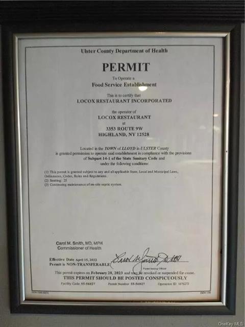 FOOD SERVICE PERMIT