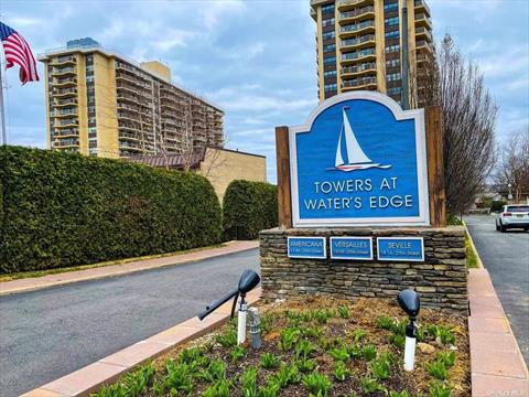 Towers At Water’s Edge Entrance