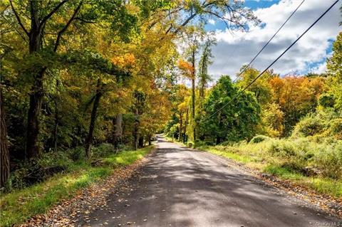 Access points on four streets. Crusher Road seen here, property on the left.