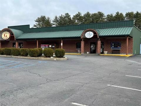 Entrance to Shopping Center