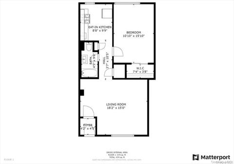 Floor Plan Two-Bedroom