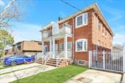 Built Year 2009 All Brick Semi Detached Legal Two Family In Excellent Condition With 5 Bedrooms, 4 Baths + Basement With High Ceiling & Sep/Ent. Great Investment Opportunity. walking distant to schools, supermarket, park. Must See ! Good Income Producer !