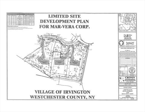 Primary building envelope for the house shown in grey; secondary building envelope for pool if desired, shown speckled.