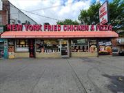 New York Fried Chicken & Pizza For Sale, Turnkey Business Ready For New Ownership. Corner property with forty-seven feet of frontage on 86th street, few blocks away from all major brand name stores, offices, schools, Marlboro playground and transportation (immediate access to the subway stop at 86th St. offers n train, and the B1, B3, and B4 buses, which generates a lot of foot traffic for carry out orders. Specializing in fried chicken, pizza, burgers, wraps, salads, smoothies, fresh juice and much more. Offering dine-in, takeout and delivery (ten delivery apps). Approximately 1200 sf plus full prep area and storage in the basement. Nine plus years remaining on the lease, landlord is willing to transfer the lease and add renewal option. CCTV system with 8 cameras. Well-trained friendly staff in place would proudly stay. The owner will support and train if needed. Sale includes business, furniture, fixtures, and inventory. All appliances and equipment are in excellent condition (pizza oven, pizza prep table, dough mixer, 2 deep fryers, chicken warmer, full kitchen with 10&rsquo; venting system, stove, grill, 4 freezers, 2 walk-in cooler box, soda fridge, cold deli display and more). Don&rsquo;t Miss Out On This Opportunity, To Take Over This Proven And Established High Cash Flowing Business!