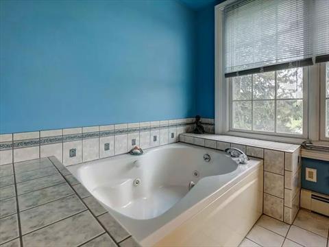 Remodeled upstairs bathroom.