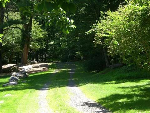 Proposed site for residence straight ahead on higher plateau! Driveway could be to left open space seen, or to right on slight uphill.