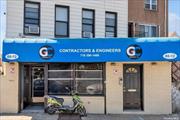 Fully built out office space also convertible for retail use. Approximately 750 sf of ground floor space with tremendous exposure on Astoria Boulevard close to Laguardia Airport. Space features a reception area, 2 private offices & bathroom. Real estate taxes, heat & water included. About 15+ feet of frontage on Astoria Boulevard with approximately 30, 000 vehicles count daily.