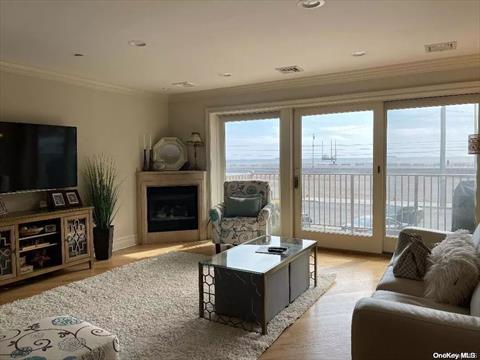 living room & dining area