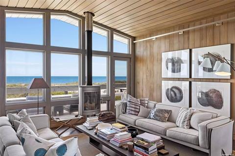 Living Room of The Ocean House