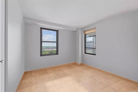 bedroom with closet space