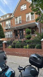 Huge One Dwelling Semi-Detached 4 Br, 3.5 Bath, Large Attic With Full Bath,  1 Garage, Private Driveway/ Large Patio, Laundry Room, The House Is Fully Fenced and Minutes To Station 7 Train Station At 90th St & Roosevelt Ave. Fully Renovated Finished Basement with Separated Entrance!