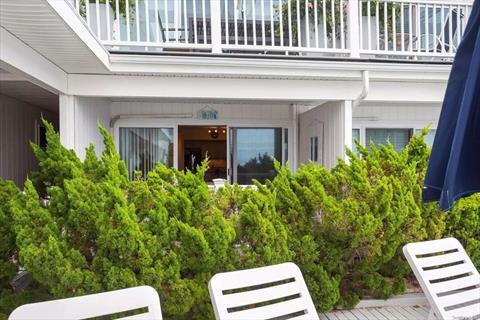 Oceanfront pool deck