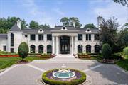 A 11, 200 Sq.Ft. Mansion, Constructed in 2013, located on 1.99 pristine acres in Upper Brookville, NY. Interior details include 10ft Ceilings, a spacious Chef&rsquo;s Kitchen with Viking Appliances, Herringbone Wood Floors throughout, a solid Stucco and Wrought-Iron facade and 3 marble fireplaces. At 6 Bedrooms and 7.55 Bathrooms total, this home features a whole-house generator, a theater, 2-story wine cellar, wet-bar, fitness area and game-room. The beautiful property boasts a large gunite in-ground pool and jacuzzi, an outdoor kitchen, commercial-grade playground, a vegetable garden with irrigation and a detached Cabana with a full-kitchen. Located within the Oyster Bay-East Norwich Central School District.