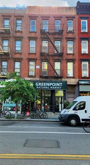 I&rsquo;m happy to offer this income-producing, recently updated mixed-use property on the main artery of Greenpoint. Three apartments might be vacant at the closing. R-7A zone with commercial overlay C2-4 allows for an additional 2, 005 SF (please verify it with your architect). The house was last time renovated in 2015. Qualified Opportunity Zone!, Building Size:20x55