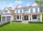 Incredible new construction to be built in North Hicksville! This 3200 sq. ft 5 bedroom, 3.5 bath Colonial-style home is ready for your customizations. Interior has an open and spacious layout including a soaring double height entry, hardwood floors, High end Chef&rsquo;s kitchen with gas cooking and center island open to family room. 1st floor has office/guest room , full bath, and additional powder room. 2nd floor offers a primary suite with vaulted ceilings, WIC, and Luxurious bath plus 3 Add&rsquo;tl bedrooms with ample closet space and laundry room. New foundation, backyard perfect for entertaining. Close to shopping and transportation. Perfect time to customize. Photos are examples of builder&rsquo;s prior work.