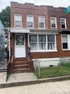 Legal two family with hardwood floors on first floor, basement, second floor carpet wall to wall. Close to hospital , highways, JFK and public transport.