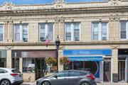 Amazing one in a lifetime opportunity for an investor! Building is a double building, each side has two 2 bedroom apartments on the second floor, and two commercial spaces on the first floor. tax&rsquo;s reflect both sides of the building