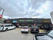 Retail space for lease. 3, 250 sf can be divided. Busy Queens Blvd. Parking space available.