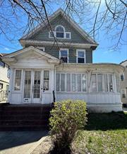 This lovely and enchanting Victorian home is sure to captivate all who pass by. Nestled in the desirable Woodhaven neighborhood called The Manor this 2 family house is waiting for its new homeowner. French doors open into a spacious foyer leading to a gorgeous wrap around sun porch. Oversized bright rooms with high ceilings throughout. Fenced yard, wood deck, screened in patio, detached one car garage. Private driveway. Property being sold as is condition. House needs work.