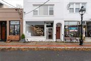 Incredible retail location in the heart of Chappaqua. Restaurant/food service potential, flexible layout with plenty of storage space.  Tenant has used a full basement. Great foot traffic, convenient to train. Small backyard and large 700 sq ft basement storage