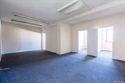 High Traffic Prime Location On Busy Long Beach Rd. and Atlantic Ave. Excellent Condition Office Space with offices ranging from 450 sqft to 1475 sqft. Available Immediately With Huge Private Parking Lot with plenty of Parking Spots!! Directly Across from Vibrant Busy Shopping Center. Heat Included. Tenant pays electric. New Common Area Bathroom and Elevator. Office #15 -- $2100 for 875 Square Feet (4 Rooms/ Multiple Options of Dividing Space), Office # 2 -- $3600 for 1475 Square Feet (7 Rooms/ Multiple Options of Dividing Space) (Front Facing), Office #5 -- $1050 for 450 Square Feet (2 Rooms), Office #6 -- $1100 for 470 Square Feet (2 Rooms)