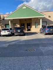 Three Units Available in an existing Office Building. Offering shared Conference Room and very large reception area. Includes all utilities and Wi-Fi. Large Parking Area.