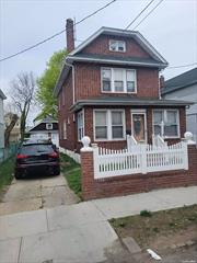 SOLID BRICK 2-FAMILY HOME, 5 BRS FEATURING 2 BRS DR, EIK, FBTH ON THE FIRST, 3 BRS + ON THE TOP FLOOR 1, 5 BTHS, DET. 2 CAR GARAGE 50 X 100 LOT SZ. CLOSE TO HEMPSTEAD TPKE AND 5 MINS FROM UBS ARENA... THE FUTURE LOOKS BRIGHT. CURRENTLY OCCUPIED.vacancy TBD. WE DO NOT HAVE ACCESS TO THE 2ND FLOOR AT THE MOMENT.