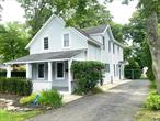 This turnkey Victorian home built in 1866 is ready for a new owner. The home offers so many features that cannot all be listed, including a gourmet kitchen with a DCS-Fishel Paykel gas stove, Viking Sub Zero fridge, double Fishel Paykel Dishwashers. The kitchen also features mahogany cabinets with some pull out drawers. There are three beautiful bathrooms, a finished basement, 200+ electrical service, new carpet and oak floors in excellent condition, a chimney for a possible fireplace, and the pool has been serviced and has a new filter and plumbing, an oil tank is for a possible heated pool . The back yard is completely fenced with a new shed and new landscaping, and so much more. The home is just a short distance from town shops and restaurants.