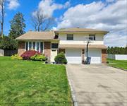 Oversized lot 75 X 130, split level 1 family house with 3 bedrooms and den with Fireplace, huge backyard, lots of potential to expand.