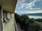 Enjoy spectacular panoramic views of the Hudson River/Palisade Cliffs above the trees, from your private balcony. Desirable top floor location with 3 sliding glass doors opening to the balcony, allowing for natural sunlight & breathtaking views inside. The light & airy open floor plan is enhanced by the designer inspired fully renovated kitchen & bathroom, with a large working kitchen island, spacious walk-in bedroom closet, and roomy hall closet. Nestled between the Lenoir Nature Preserve and the Historic Aqueduct Trail, with access to the trail, this unique tranquil, private community is minutes away from Metro-North (with an easy commute to Manhattan) and the picturesque Untermeyer Park. Conveniently located, bordering on Hastings-on-Hudson. Amenities include indoor and outdoor pool, barbecue/picnic area, playground, state of the art fitness center, storage room and laundry. No smoking permitted. A MUST SEE PROPERTY!!! Credit Score: 720+ required