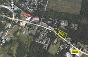 Vacant commercial land located on busy state highway. Located near Stewart&rsquo;s, Dunkin Donuts, Hannaford, Dollar General and many local businesses, this site provides traffic and visibility to support your commercial project. Excellent location in this growing hamlet. Frontage on State Route 32 and close to the nearby intersection with State Routes 44/55. Many potential uses in the BD-60/Light Business zone. Sale includes two adjacent parcels 101.1-2-16 and 17.1, which combined total 3.4 acres. (There are two existing structures in disrepair onsite.)