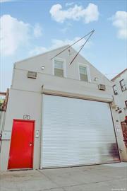 Ideal live work property. 3 levels work area apx. 2, 000s/f plus residential space on the 2nd floor. Presently used as an artist studio and music studio on the 2nd floor which can be converted to live space. All information provided is deemed reliable, but is not guaranteed and should be independently verified