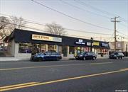 Newly renovated office space: Rare opportunity to rent in heavily populated and high traffic area, steps from LIRR in downtown Copiague. Perfect for retail or office. Very busy, high traffic location on Great Neck Rd. Ample parking in the back lot or on the street.