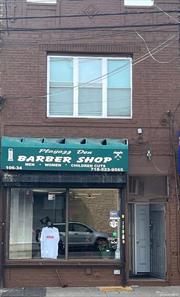 Legal 2 family with Store, First floor being used as a barber shop (no Lease). The second floor has two one-bedroom apartments. The basement is unfinished.