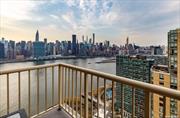 We invite you to schedule a private viewing of this bright extra large penthouse apartment, boasting panoramic views of the Triboro and Whitestone Bridges, the East River, and the 59th Street Bridge. Bask in the breathtaking unobstructed views from Citylights, Long Island City&rsquo;s first luxury high-rise residence.