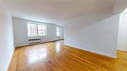 Spacious alcove studio on the 4th floor loocated in the heart of Downtown Flushing with ample closets and natural sunlight. Needs bathroom and kitchen updates. Living space is large with separate area off kitchen that can be used for dining or as office space. Kitchen and bathroom will need updating, come with a vision and your contractor.